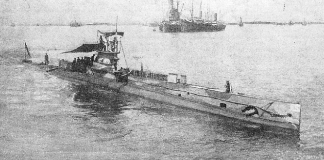 H.M. SUBMARINE E 14 at the Dardanelles