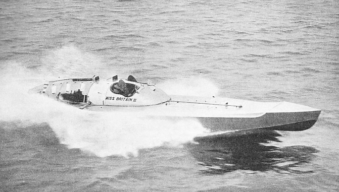 At the beginning of 1936 the world’s fastest single-engined boat was Miss Britain III
