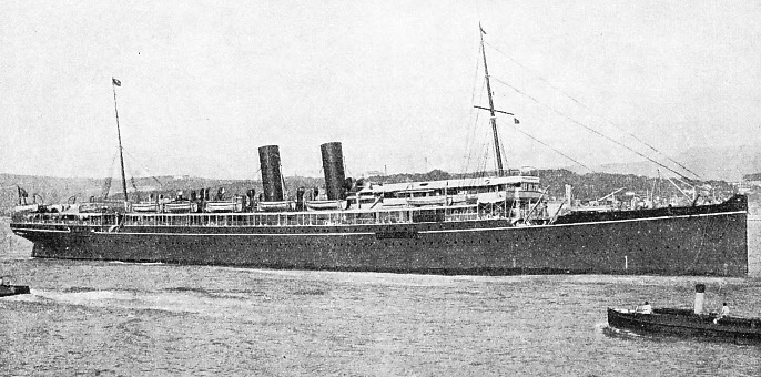 On May 20 1922 the liner Egypt, collided with the cargo vessel Seine, in fog off the French coast