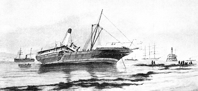 On April 27, 1898, the Edina was nearing Williamstown on the run from Geelong to Melbourne, when she collided with the wooden steamer Manawatu
