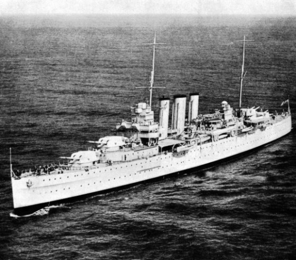 HMS Devonshire was laid down in 1926 and completed in 1929
