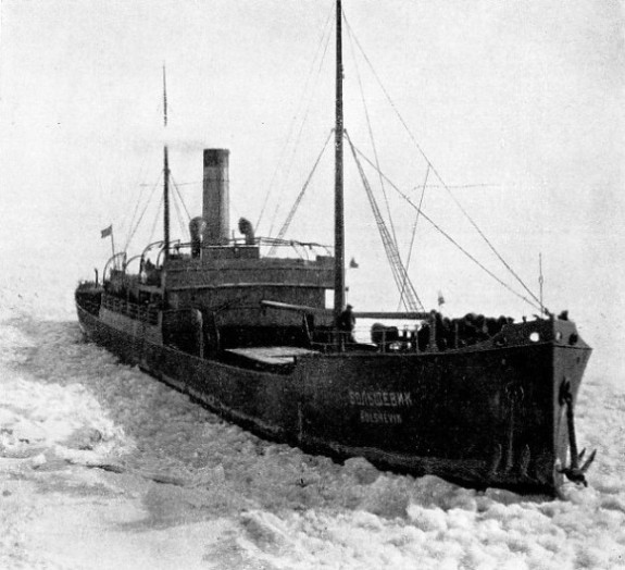 The Bolshevik was built at Lubeck in 1899 as the Bianca and later renamed Neva