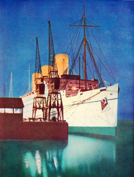The distinctive appearance of the Empress of Britain