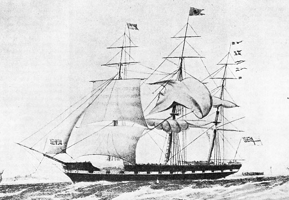 The Marco Polo surprised the world with her speed