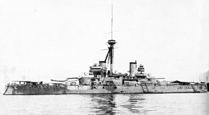 The Brazilian battleship Minas Geraes was built in 1908 on the River Tyne