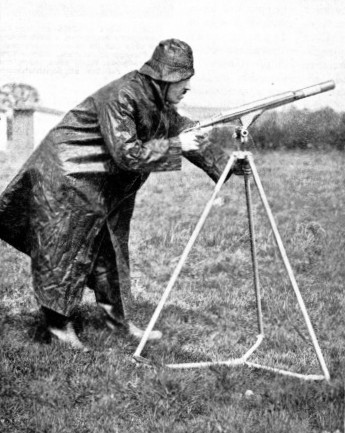 A PISTOL ROCKET APPARATUS was used by the Lowestoft, Suffolk, rocket life-saving crew in 1928