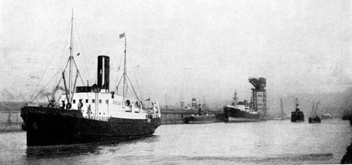 The Lairdsglen is typical of many of the vessels that use the River Clyde