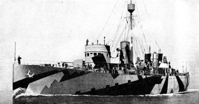 The survey ship of the Australian Navy, H.M.A.S. Moresby