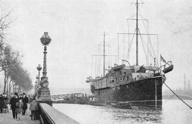 H.M.S. President is the London training ship of the Royal Naval Volunteer Reserve