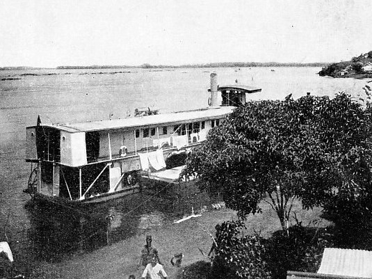 The stern-wheeler Sultan at Onitsha 