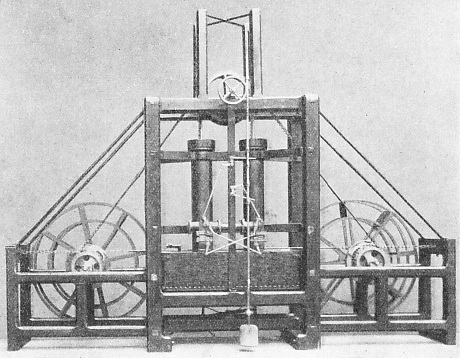 THE VALVE GEAR of Symington’s engine