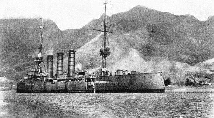 The German cruiser Dresden was caught on March 14 1915, at the island of Juan Fernandez