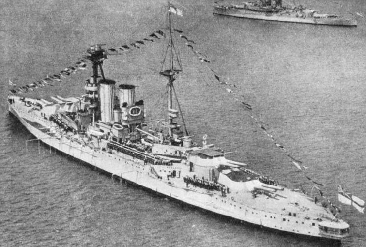 A “QUEEN ELIZABETH” CLASS SHIP, H.M.S. Warspite
