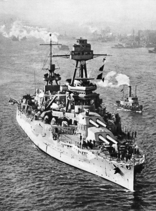The United States battleship "Texas"