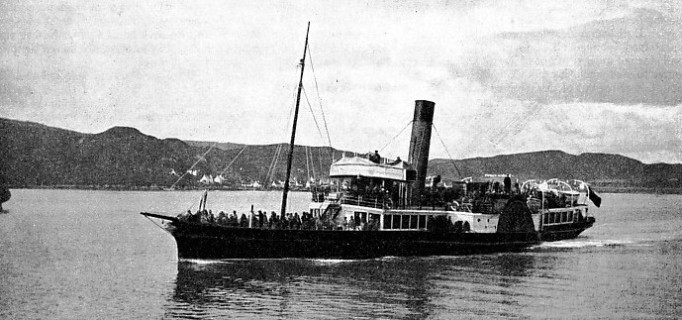 The Fusilier, a paddle steamer built in 1888
