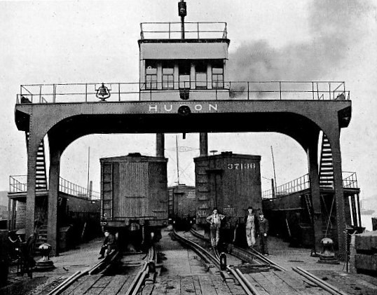 THE TRAIN DECK OF THE HURON