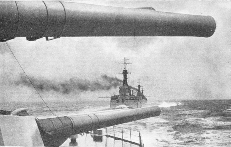 THE GRAND FLEET IN THE NORTH SEA during the war of 1914-18