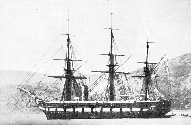 H.M.S. Challenger was a steam corvette