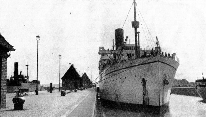 A CRUISING PASSENGER LINER, the Atlantis