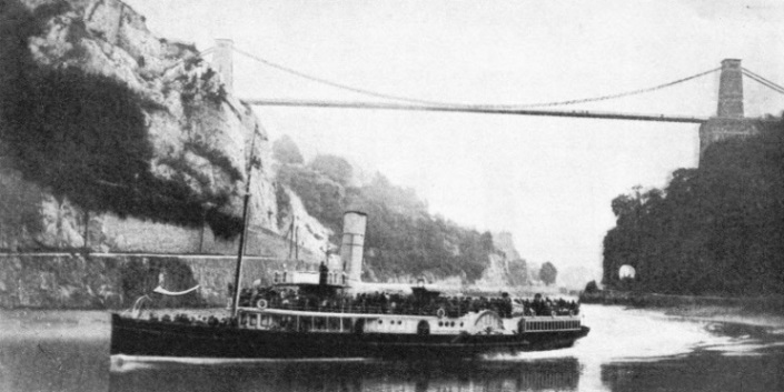 A VETERAN PADDLER, the Lorna Doone, on the River Avon