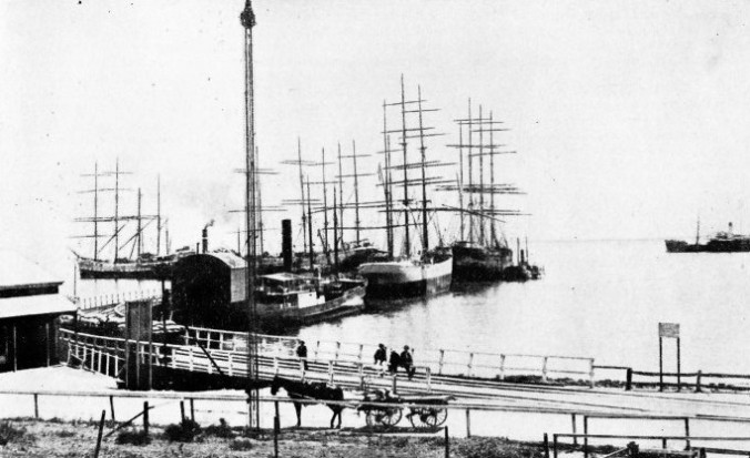 The Invercauld and the Mashona, predecesors of the Mariehamn grain fleet