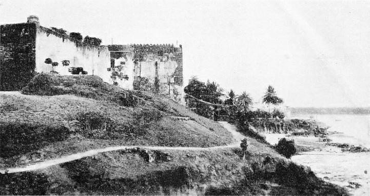 Fort Jesus is on the spot reached by Vasco da Gama on Palm Sunday 1498