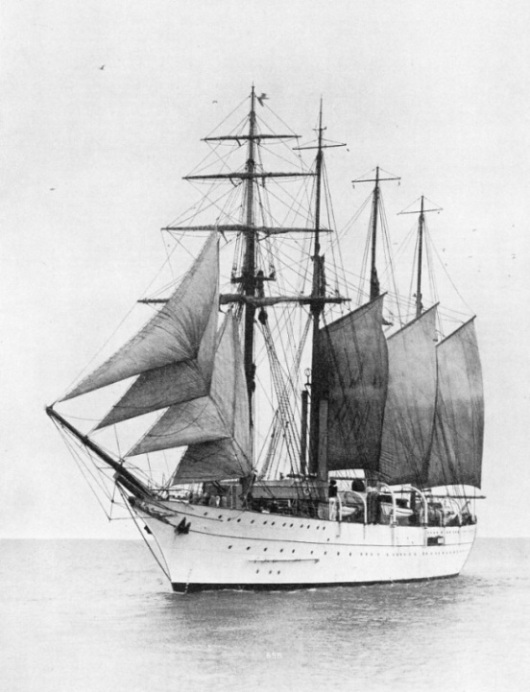 The Almirante Saldanha used by the Brazilian Navy as a training ship