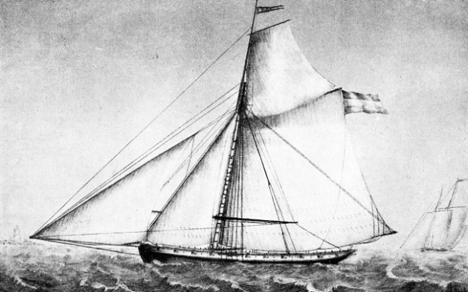 The Revenue cutter Eagle