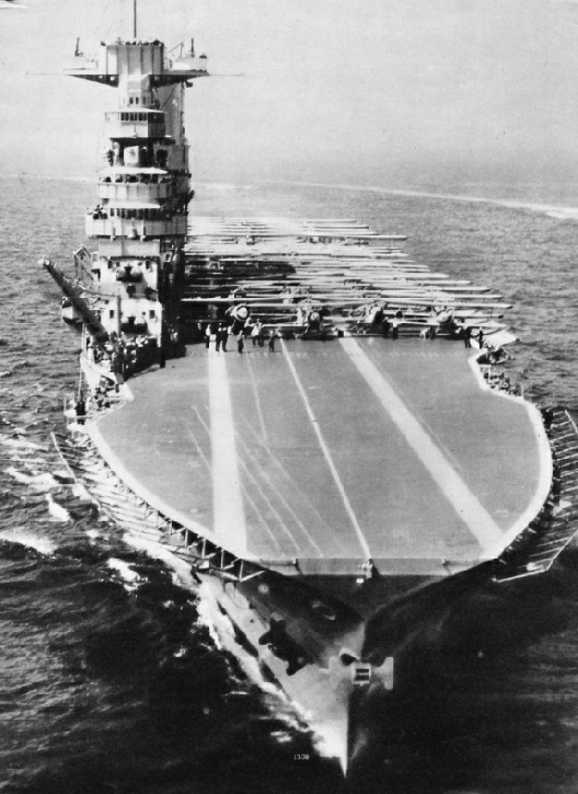 The USS "Saratoga"