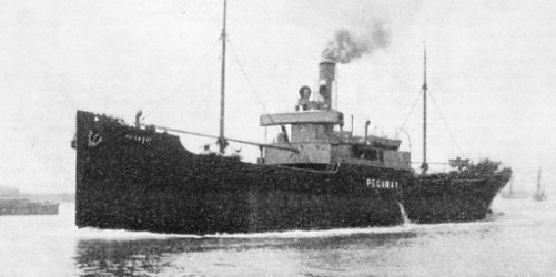 The Pegaway, 1,826 tons gross, was built in 1924  