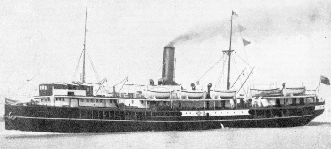 The Tungchow was captured by pirates in 1935