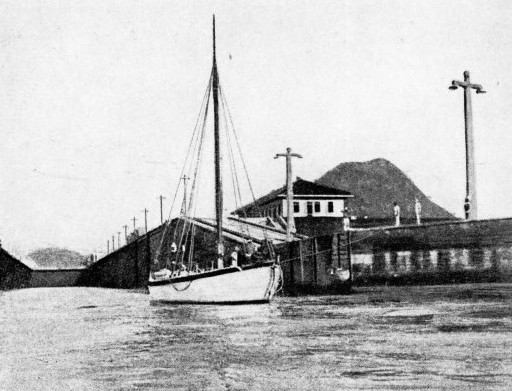 The dream ship Ogre in the Panama Canal