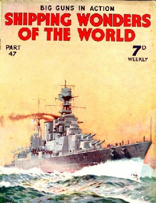 shipping wonders of the world cover part 47 HMS Hood