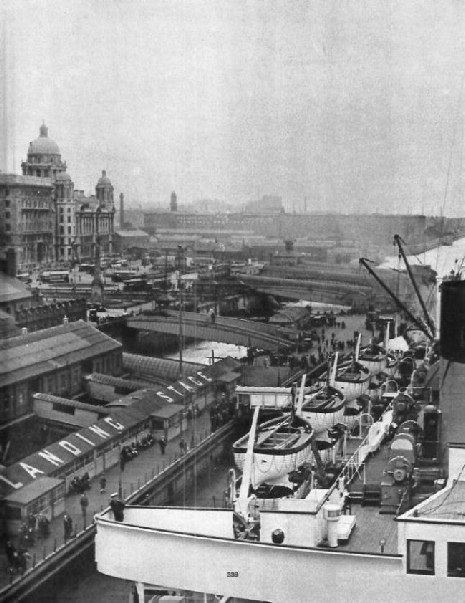 The Landing Stage, Liverpool Docks