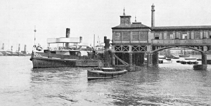 Alongside the Town Pier at Gravesend is the Edith