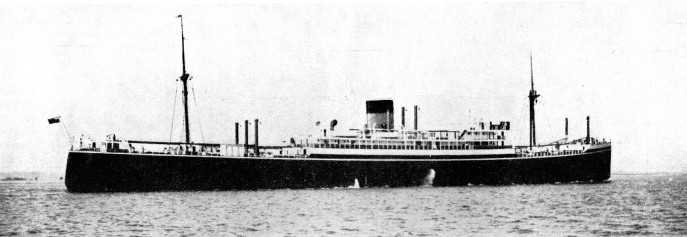 The motor vessel Waiwera