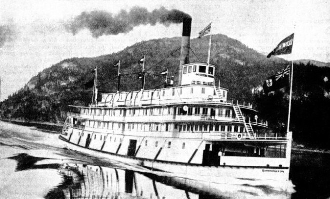 The Bonnington was built in 1911 for the Canadian Pacific