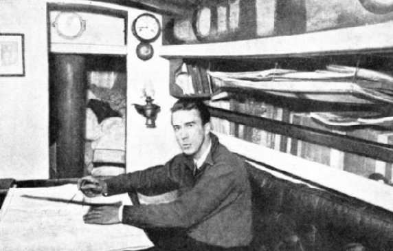 IN THE MAIN CABIN OF THE SVAAP