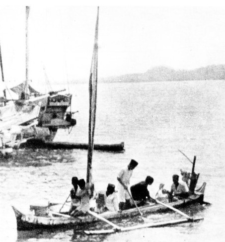 A PRAO AT PARE PARE, Celebes, Dutch East Indies