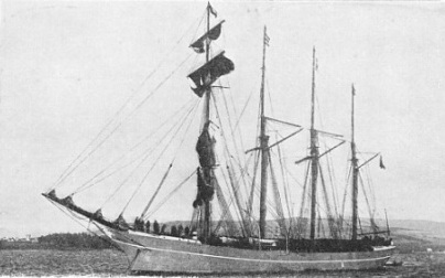 The barquentine Westfield