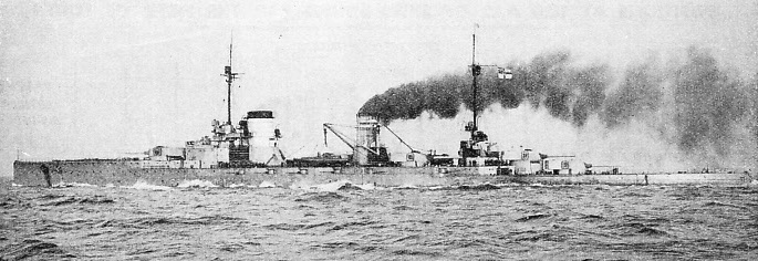The German battle cruiser Seydlitz