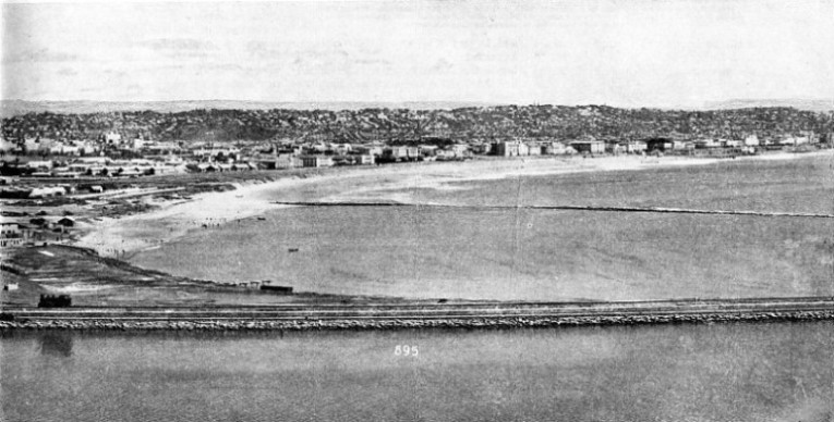 ENTRANCE TO THE HARBOUR OF DURBAN