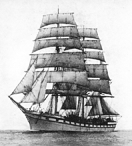 WITH 236 PRISONERS ON BOARD the French three-masted barque Cambronne, captured by von Luckner in the South Atlantic, was sailed to Rio de Janeiro under the command of Captain J. Mullen