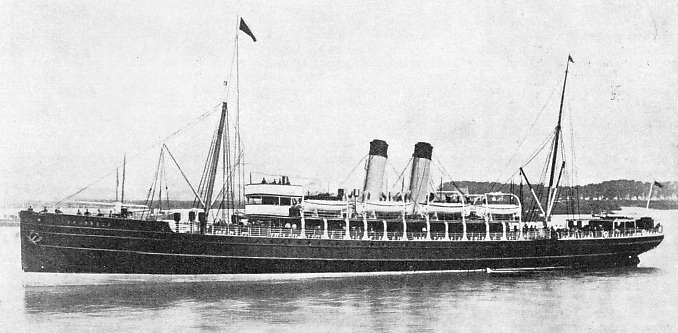 The Brussels was a twin-screw steamship of 1,380 tons gross