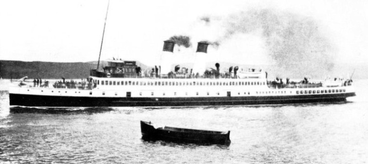 A TYPICAL CLYDE EXCURSION STEAMER, the King George V