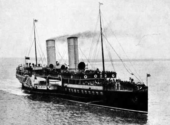 THE LARGEST EXCURSION STEAMER on the Thames for many years was the La Marguerite