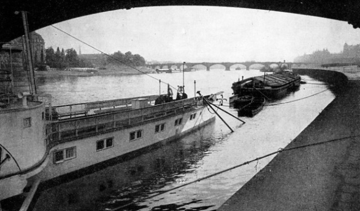 ON THE RIVER ELBE at Dresden