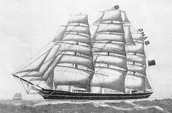The sailing vessel Salamis