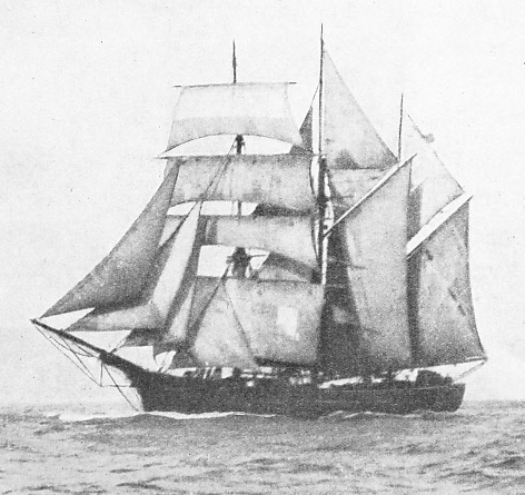 THE BRITISH BARQUENTINE the Waterwitch