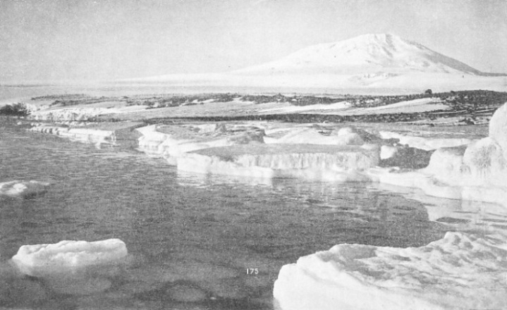 PANCAKE ICE forming into floes